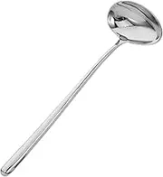 Cabilock Sauce Ladle Stainless Steel Spoon Gravy Spoon Mint Sauce Long Soup Ladle Serving Soup Ladle Gravy Boat Ladle for Serving Gravy Soup and Sauces