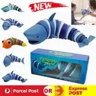 Fidget Slug Toy Articulated Flexible Relief Anti-Anxiety Sensory 3D Slug Toy NEW