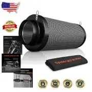 High Efficiency 4 Inch Carbon Filter with Australian Charcoal for Grow Spaces