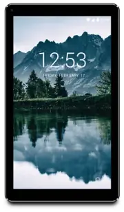 Ematic EGQ236BL 10.1' Touchscreen Quad-Core Tablet, Android 8.1, 16GB Storage