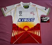 Redcliffe DOLPHINS NRL 2024 ANZAC Jersey *3XL* QLD Seller