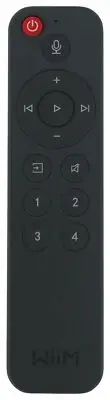 WiiM Push-to-Talk Voice Remote for WiiM Mini and Wiim Pro Audio Streamers