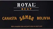 Royal 313799 Canasta Samba Bolivia Playing Cards