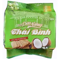 在飛比找蝦皮購物優惠-森吉小舖 越南 Thai binh 烤椰子餅 椰子餅乾 15