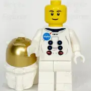 LEGO® Creator NASA Apollo 11 Astronaut Minifigure Space Thin Grin 10266 twn374