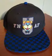 Five night at Freddy’s youth hat with FNAF tags attached