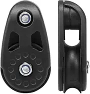 [RANDDER] Kayak Pulley Kit,Heavy Duty Kayak Slide Rail Anchor Trolley Kit Pulley Blocks Sheave for Kayak Canoe Boat - 2 Pack