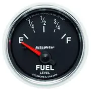 Autometer GS Fuel Level Gauges Electric - 240 - 33 Ohm, 2 1/16 Inch, AU3816