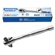 Der Erwachte 3-IN-1 Ratchet Handle, 1/4", 3/8", 1/2", Ratchet Wrench, Socket
