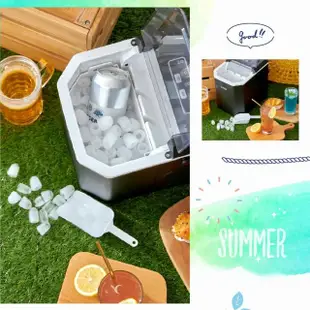 【G-PLUS 拓勤】微電腦 全自動小冰快製冰機 GP-IM01(Chill Outdoor 碎冰機 製冰機 冰塊 露營 野炊 製冰)