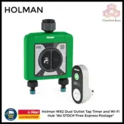 Holman WX2 Dual Outlet Tap Timer and Wi-Fi Hub *AU STOCK*Free Express Postage*+