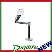 Ergotron LX HD Sit-Stand Desk Mount LCD Arm Polished
