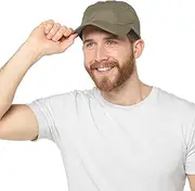 [Thingimijigs] Men's Lightweight Folding Peak Baseball Cap with Adjustable Strap