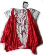 Clearance！ Pumpkin Patch girl top T shirt 2 piece set size 5,7,9,10,11 *