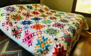 QUINTESSENTIAL STARS - Pre-cut Quilt Kit -All Sizes -by Quilt-Addicts -Free Post