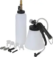 MTSDM 1.75L Vacuum Brake Bleeder Kit, Pneumatic Vacuum Brake and Clutch Fluid Bleeder Tool Kit Car Air Extractor Oil Bleeding, Kit with Pneumatic Brake Fluid Extractor and Refilling Bottle