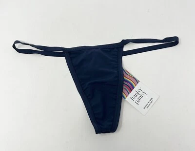 NWT HANKY PANKY~ONE SIZE (0-12)~6J2054B Nightshade Low Rise G-String OS Thong