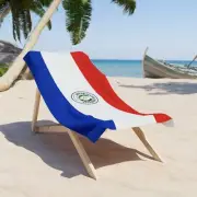Paraguay Flag Beach Towel | Quality & Long Lasting - 2 Sizes | Paraguayan Pride