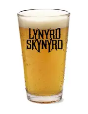 Lynyrd Skynyrd - Rock and Roll - 16oz Pint Beer Glass Pub Barware Seltzer Liquor