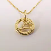 Zodiac Necklace-60cm pandora Golden Plated Taurus