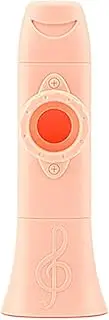 Generic Kazoo Portable Flute Suspended Loneard Support Education Mini Music Instrument Kazoo for Gifts of Beginner Violin Prize, Pink