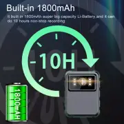 Mini Police Body Worn Camera Security Guard Camcorder HD 1080P IR Night Vision