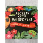 SECRETS OF THE RAINFOREST 繪本書 九成九新