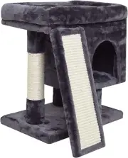 Small Cat Tree for Indoor Cats Large Adult, Cat Tower with Scratching Post