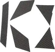 5Pcs UTV Front Face Panel Trim - Carbon Fiber Sticker Replacement for Polaris RZR PRO XP 2021+, Add a Touch of Style