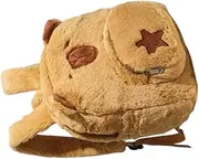 GRIRIW Cycling Backpack Backpacks Mini Backpack Capybara School Supplies Hiking Backpack Men Capybara Bag Capybara Backpack for Backpack Animal Backpack Chocolate Plush