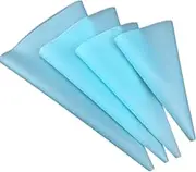 3 Sizes Reusable Cloth Icing Piping Bags Cake Decoration Bags Cloth Spray Bags and Pastry Decorations Bags for Cookie, Cupcake and Dessert Decoration Set