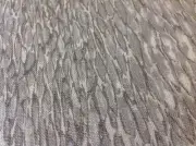 Kravet Crackled Metallic Print Upholstery Fabric- Chromis / Metal (1611) 3.40 yd