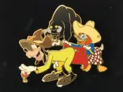 Rare Disney Auctions Pin LE100 LE P.I.N.S. Donald Duck Goofy Bull Fighting L14