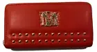 Badgley Mischka Vegan Leather Studded Continental Wallet!! New!!