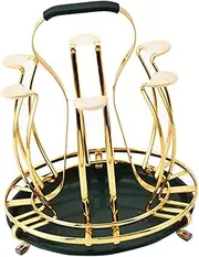 MAGICLULU Iron Cup Stand Coffee Cup Holder Mug Stacker Household Cup Stand Bottle Drying Rack Mug Display Shelf Cup Organizer Tree Cup Drying Tree Cup Drainer Stand Rack Tea Mug Holder Drink