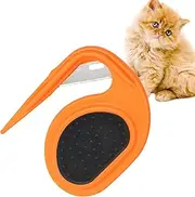 Pet Knot Opener - Knot Comb for Cats, Pointed Hook, Non-Slip Stainless Steel Knot Comb | Multifunctional Hair Bun Accessories, Portable Ergonomic Pet Knot Remover for Cats
