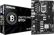 Asrock Q270 PRO BTC+ Mining Board, Intel Q270, 1151, ATX, DDR4, HDMI, 1x PCIe 3.0 x16, 12x PCIe 3.0 x1, M.2, Power On/Reset Button