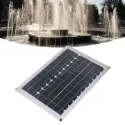Solar Water Pump 20W Solar Panel Fountain Submersible Pump 12V 5m Discharge^