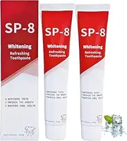 SP-8 Probiotic Whitening Toothpaste, New Upgraded, Deep Clean Long-Lasting Fresh Breath (2)