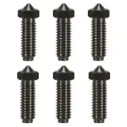 6PCS Hardened Steel Nozzles for Anycubic Kobra 2, 3D Printer High Temperature