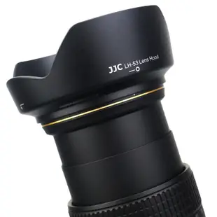 新款推薦  適用尼康HB-53遮光罩D750配件 D610 24-120遮光罩24-120mm F4G鏡頭 卡口SY1858 可開發票