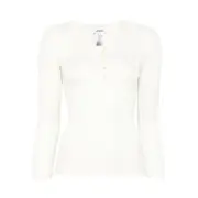 [Isabel Marant] Isabel Marant Ribbed Top S WHITE