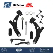 Fit For 07-14 Ford Edge Mkx 10Pc Front Lower Control Arms Tierods Sway Bar Links (for: Ford)