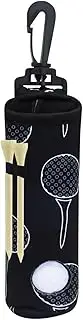 Golf Ball Bag,Portable Golf Pouch | with Belt Clip, Lightweight Golfing Accessories for Course Practice Tournament Events Driving Range