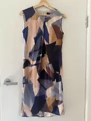 Saba A-Line Shift Dress Silk Size 6