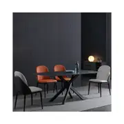 Modern Furniture KIANA Sintered Stone Dining Table - 180cm - Black
