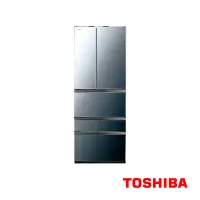 在飛比找環球Online優惠-【TOSHIBA】東芝 601L玻璃變頻六門冰箱鏡 GR-Z
