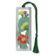 Prickly Pear Cactus - Brass Bookmark - David Howell and Co.