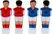 4 PCS Red & Blue Foosball Men Table Soccer player