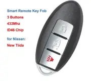for Nissan New Tiida 2007 2008 2009 2010 2011 2012 Smart Remote Car Key